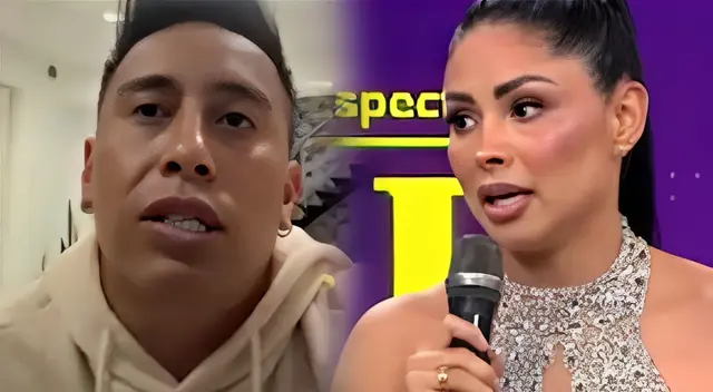 Pamela Franco 'ENFURECE' con Christian Cueva EN VIVO por ingresar a su entrevista y conductores toman FIRME medida