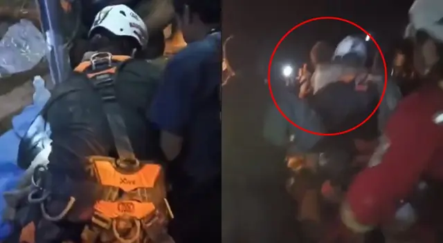 Bebé de un año fue rescatado de pozo en Loreto.