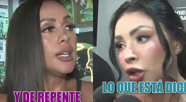 Pamela Franco y Dorita Orbegoso se pelearon en aniversario de Yolanda Medina.