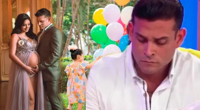 Christian Domínguez se muestra emotivo en el día del cumpleaños de su hija.