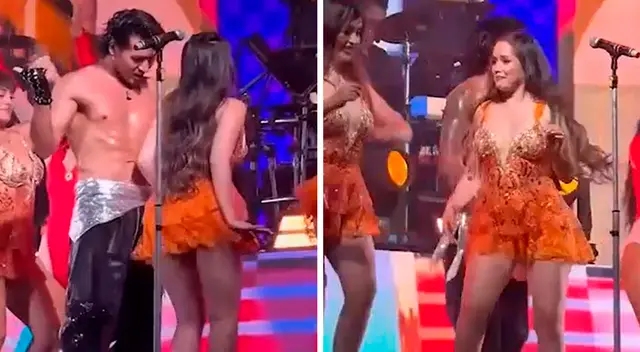 Cuestionan a Corazón Serrano por INCÓMODO momento que vivió Kiara Lozano con bailarín en Ecuador