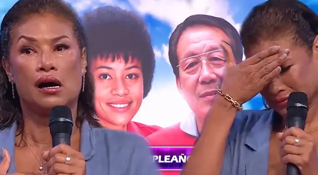 Cecilia Tait no pudo evitar quebrarse al ver un cuadro del fallecido Man Bok Park.