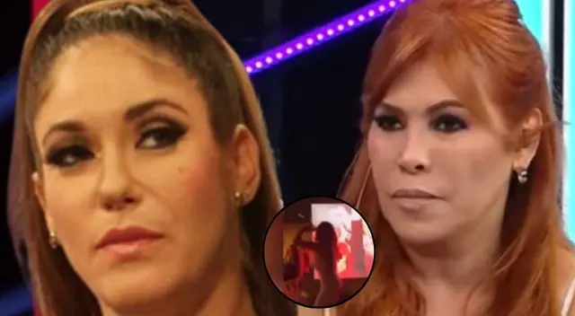 Tilsa Lozano molesta con Magaly Medina por error en su programa.