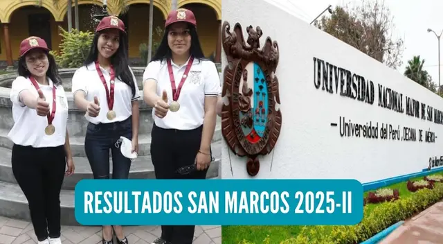 Consulta los resultados oficiales del examen de admisión San Marcos 2025-II, correspondientes al sábado 8 y domingo 9 de marzo.