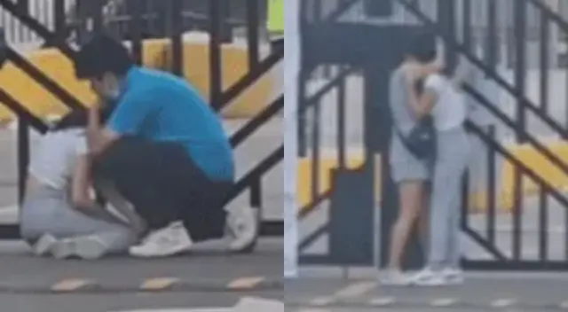 No todo fue felicidad. Una joven llegó tarde y no pudo ingresar a rendir el examen de admisión de San Marcos 2025.