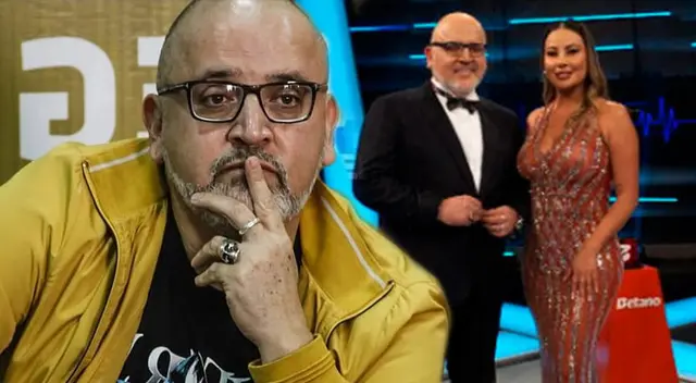 Beto Ortiz casi comete tremendo error durante la grabación de su programa.