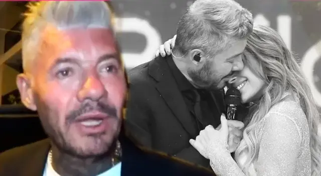 Marcelo Tinelli se luce con Milett Figueroa en Lima.