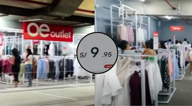 El outlet oculto de Oechsle está ubicado en un reconocido centro comercial, específicamente en un estacionamiento. El outlet oculto de Oechsle está ubicado en un reconocido centro comercial, específicamente en un estacionamiento.