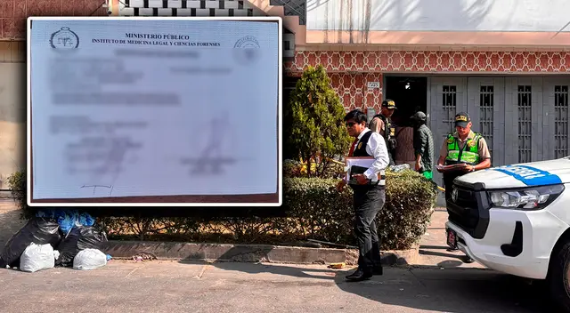 Revelan la causa de la muerte de la familia muerta dentro de su casa en Los Olivos.