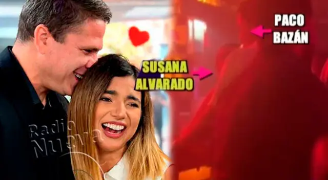 Paco Bazán y Susana Alvarado ya no lo pueden negar más tras ampay.