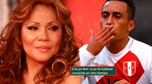 Marisol le hace declaración de amor a Christian Cueva.