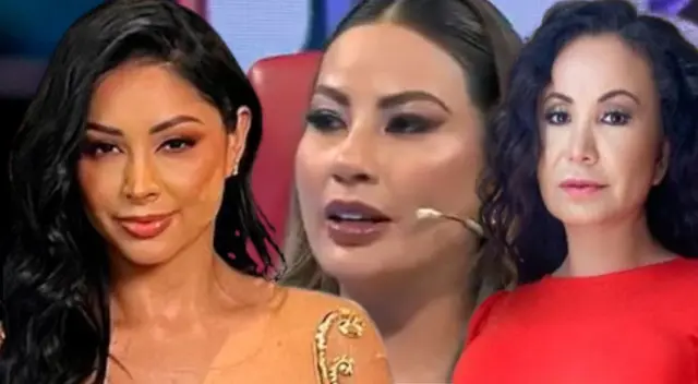 Pamela Franco molesta con Pamela López y Janet Barboza por decir que perdió un bebé.