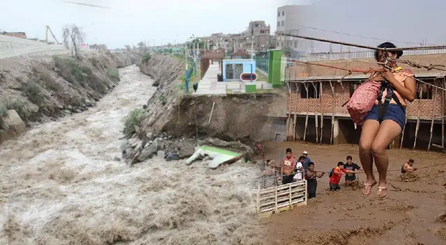 Senamhi alerta posible activación de quebradas en 9 regiones del Perú.
