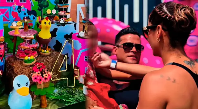 Christian Domínguez celebró el cumpleaños de su hija.