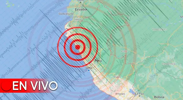 Conoce EN VIVO los temblores que ocurren en el Perú, según IGP.