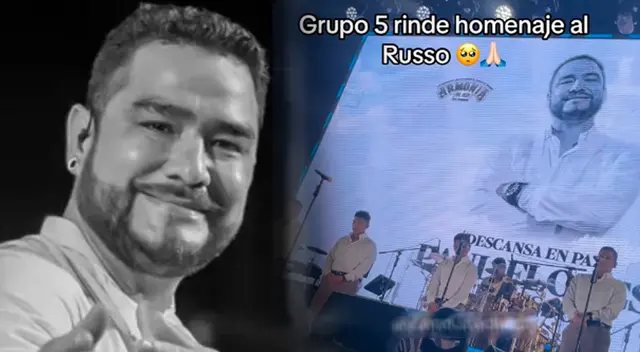 Grupo 5 se despide de Paul Flores en concierto.