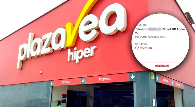 Conoce todas las promociones de TV que tiene Plaza Vea para ti.