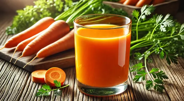 El jugo de zanahoria es todo lo que necesitas para sentirte genial