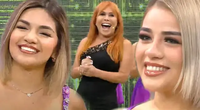 Magaly Medina generó incomodidad en las cantantes de La Bella Luz.