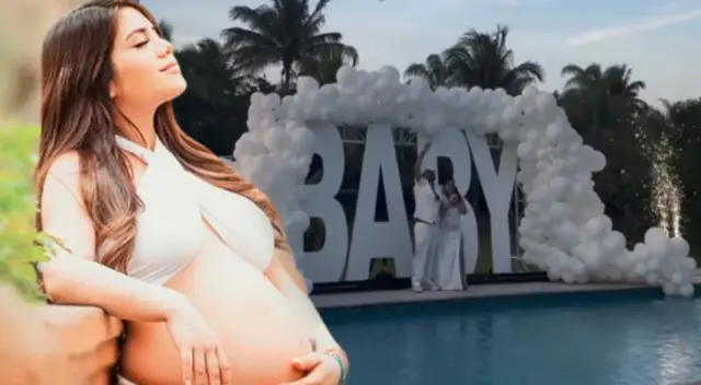 Josimar y Maria Fe Saldaña revelan el sexo de su bebé con impresionante fiesta.
