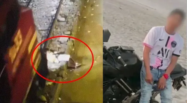 Conoce a historia que se esconde detrás del joven que salvó de morir arrollado por un tren en Ate. Conoce a historia que se esconde detrás del joven que salvó de morir arrollado por un tren en Ate.