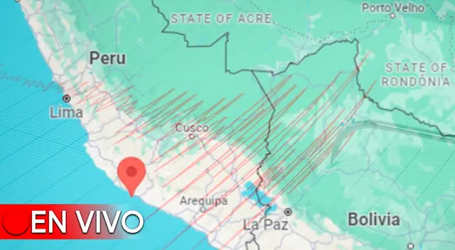 Conoce EN VIVO los temblores que ocurren en el Perú, según IGP.