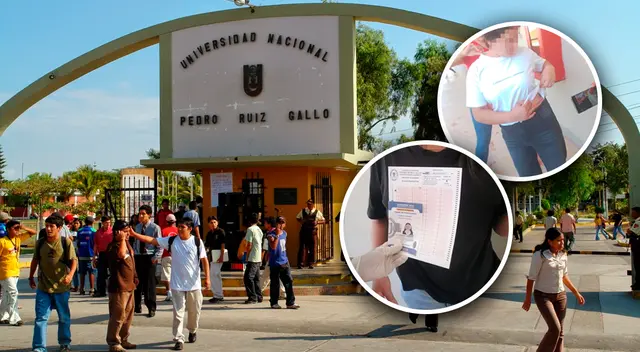 Examen de admisión de la Pedro Ruiz Gallo presentó intervenidos. Examen de admisión de la Pedro Ruiz Gallo presentó intervenidos.