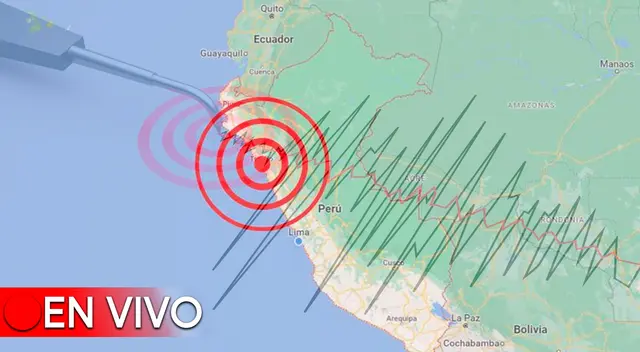 Conoce EN VIVO los temblores que ocurren en el Perú, según IGP.