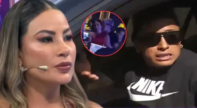 Christian Cueva reacciona molesto tras ampay de Pamela López y joven salsero.