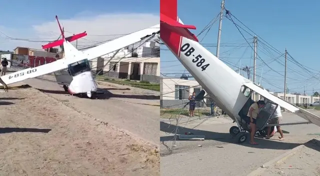 Según los primeros reportes, solo se han reportado daños en la estructura de la aeronave.