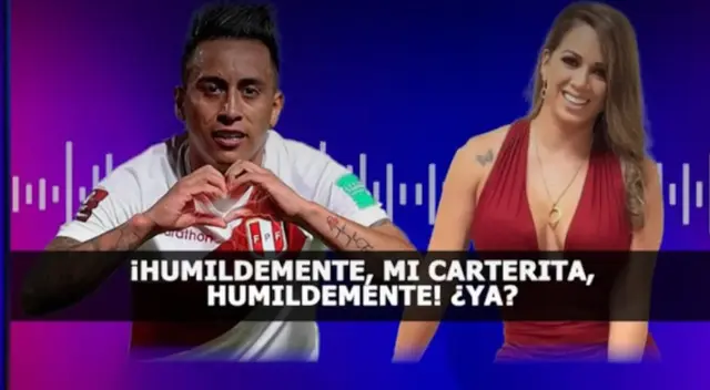Melissa Klug contó sobre el audio que le envió Christian Cueva.