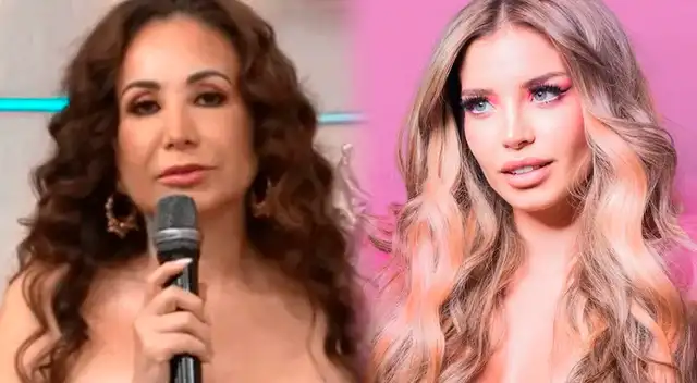 Janet Barboza CUESTIONA a Flavia Laos tras solicitar que sus pretendientes ganen 20 mil dólares