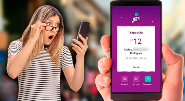 Conoce la nueva interfaz de pago de Yape.