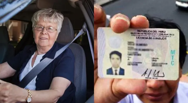 MTC anunció la edad máxima para que adultos de la tercera edad puedan sacar o renovar su brevete.
