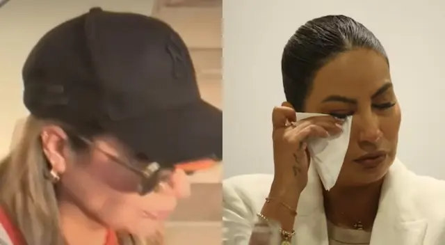 Pamela López acudió a las instalaciones de la Dirincri para presentar una denuncia por extorsión por la banda criminal "Los Pulpos".