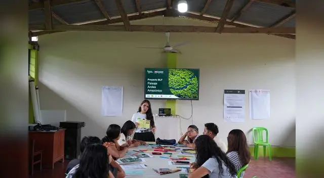 Formación y educación para comunidades de la selva peruana. Fuente: Difusión