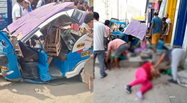 Según los primeros reportes, el terrible accidente ha dejado un saldo de hasta nueve heridos en Manchay.