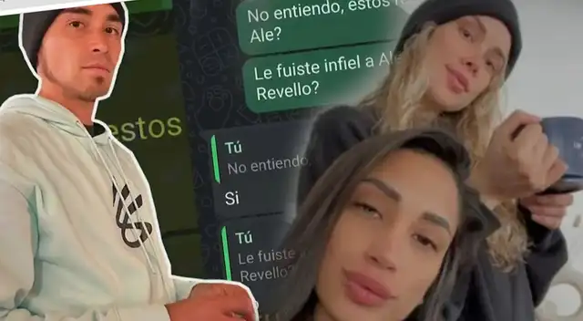 Rodrigo Cuba se PRONUNCIA sobre presunta infidelidad a Ale Venturo con Valery Revello y lanza CHATS