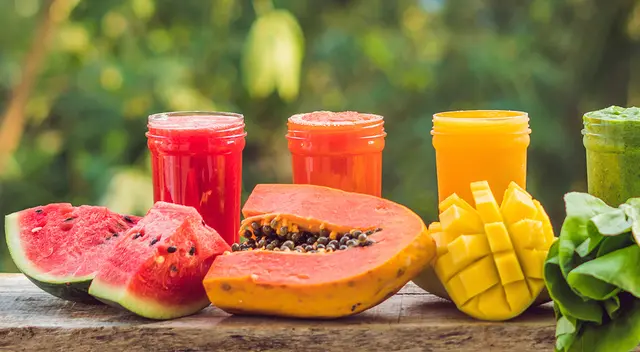 Mango, sandía y piña son ideales para tu cuerpo