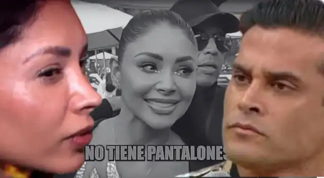 Pamela Franco es sorprendida por comentarios sobre Christian Domínguez.