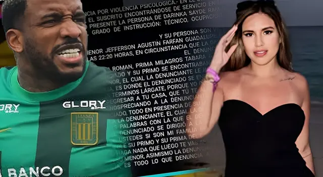 Jefferson Farfán toma RADICAL decisión tras denuncia de Darinka Ramírez EN SU CONTRA por violencia psicológica