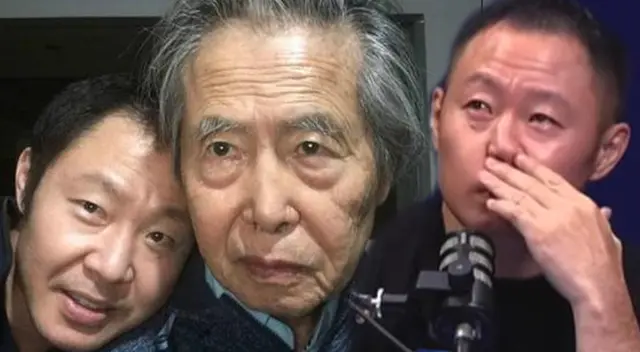 Kenji Fujimori no pudo evitar quebrarse al saber que su papá estaba presente.