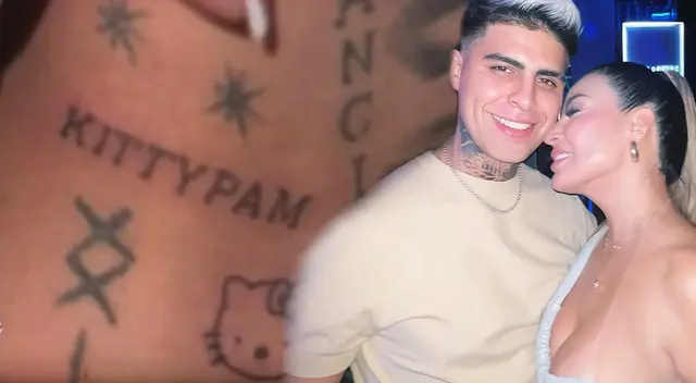 Paul Michael se tatuó en nombre de Pamela López. Paul Michael se tatuó en nombre de Pamela López.