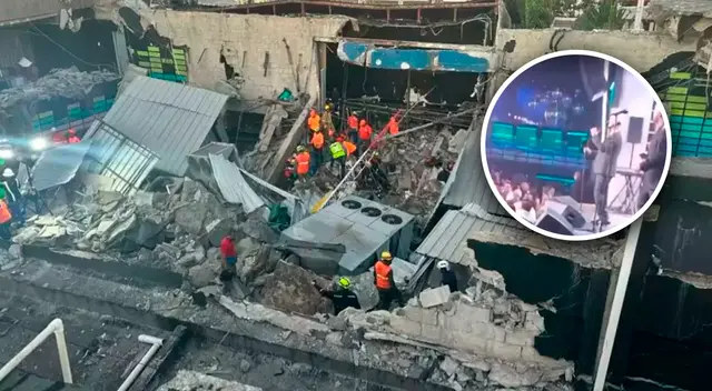 Cae techo de reconocida discoteca en República Dominicana.