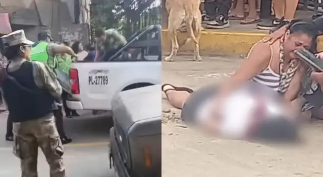 Una madre fue acribillada de cinco disparos a media cuadra de la comisaría de Bocanegra, en el sector 1 del Callao.