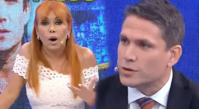 Magaly Medina se molestó con Paco Bazán por no responder a sus cámaras. Magaly Medina se molestó con Paco Bazán por no responder a sus cámaras.