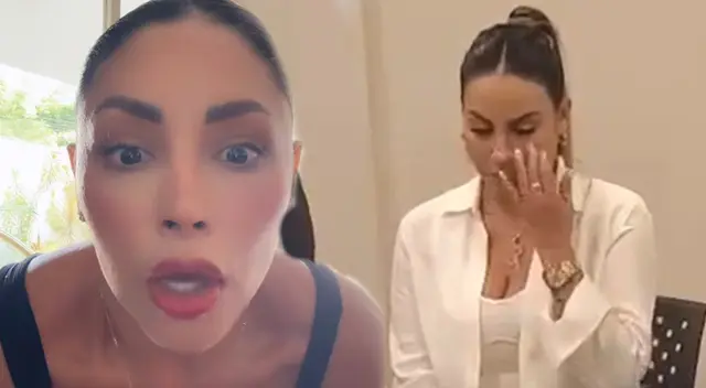 Pamela Franco  reapareció en su cuenta de Instagram tras conferencia de Pamela López.