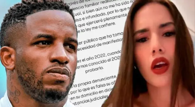 Jefferson Farfán se defiende de denuncia de Darinka Ramírez y la desmiente.