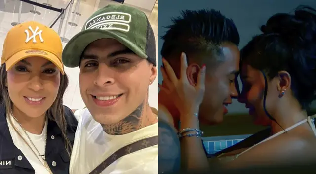 Pamela López fue captada junto a Paul Michael en el cine.