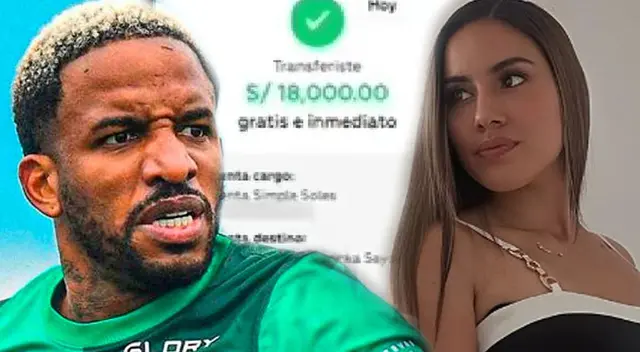 Jefferson Farfán le regaló 18 mil soles a Darinka Ramírez.
